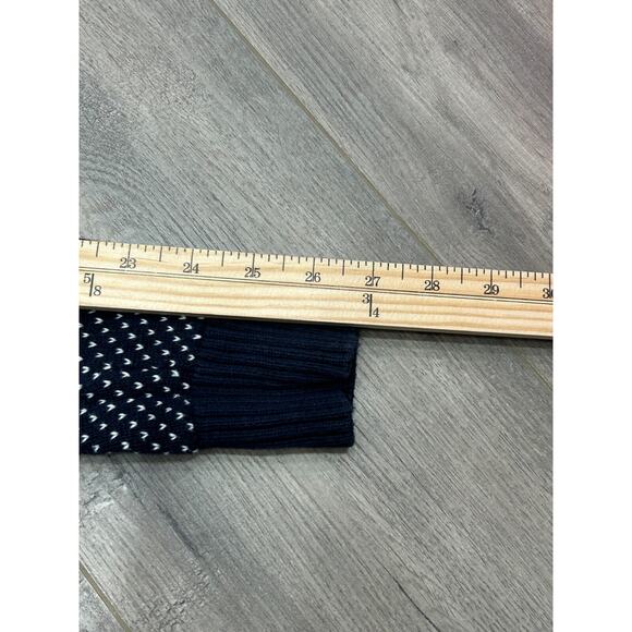 Aspen Men's Blue Geometric Polar Bears Long Sleeve Pullover Sweaters Size Small - Picture 7 of 7